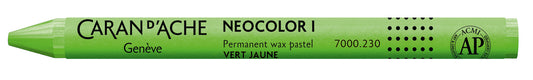CARAN D'ACHE Wachsmalkreide Neocolor 1 7000.230 gelbgrün