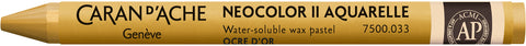 CARAN D'ACHE Wachsmalkreide Neocolor II 7500.033 goldocker
