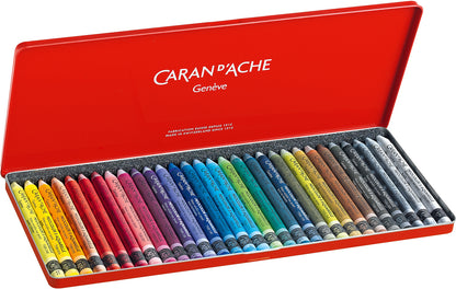 CARAN D'ACHE Wachspastelle Neocolor II 7500.330 30-farbig assortiert