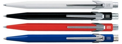 CARAN D'ACHE Kugelschreiber 849 Metall 849.260 rot,blau,schwarz oder weiss