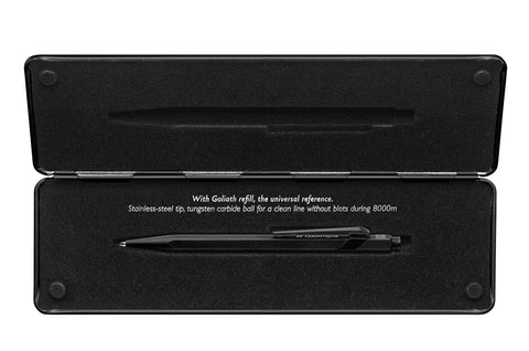 CARAN D'ACHE Kugelschreiber 849 Black Code 849.496 schwarz, mit Metalletui