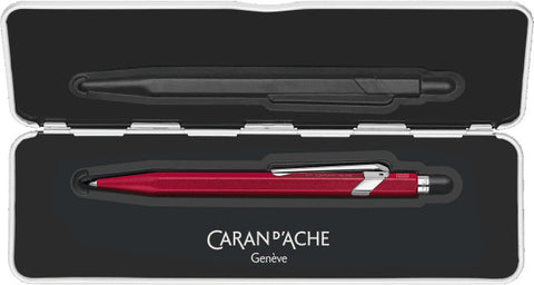 CARAN D'ACHE Kugelschreiber 849 Colormat-X 849.585 rot, Slimpack
