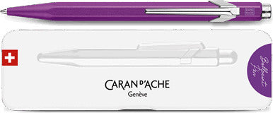 CARAN D'ACHE Kugelschreiber 849 Colormat-X 849.605 violet, Slimpack