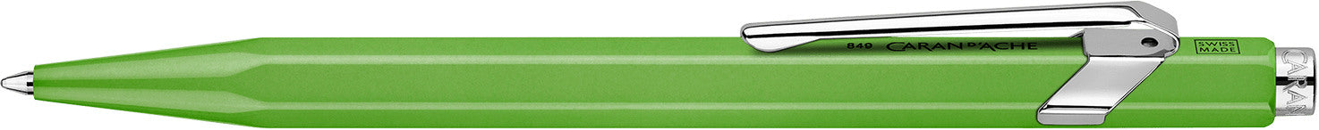 CARAN D'ACHE Kugelschreiber 849 Pop Line 849.730 grün, mit Metalletui