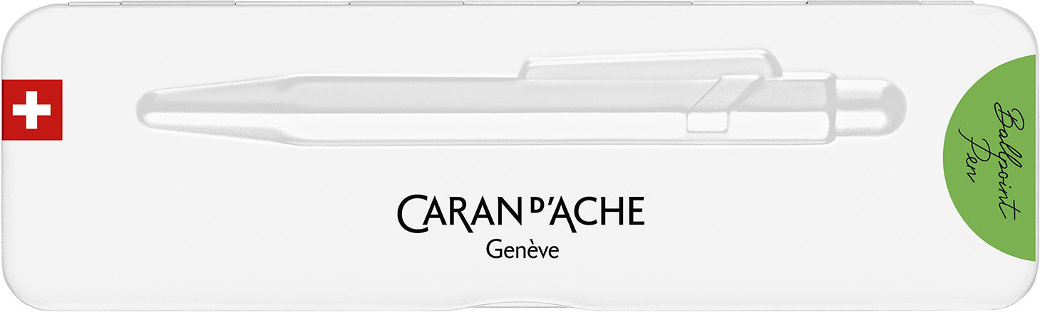 CARAN D'ACHE Kugelschreiber 849 Pop Line 849.730 grün, mit Metalletui