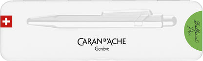 CARAN D'ACHE Kugelschreiber 849 Pop Line 849.730 grün, mit Metalletui