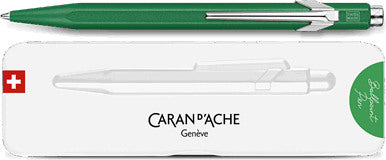 CARAN D'ACHE Kugelschreiber 849 Colormat-X 849.734 grün, Slimpack