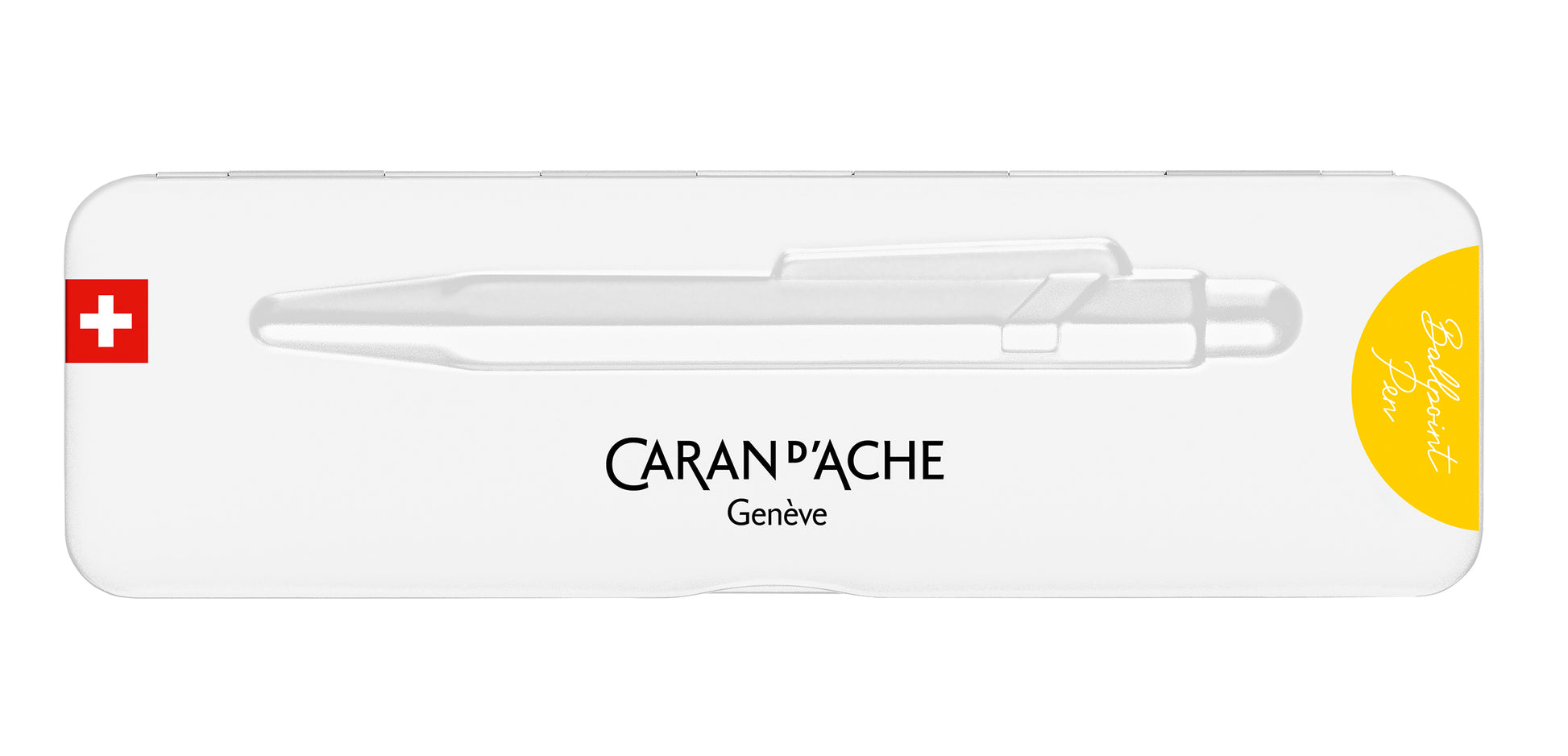 CARAN D'ACHE Kugelschreiber 849 Colormat-X 849.743 gelb, Slimpack