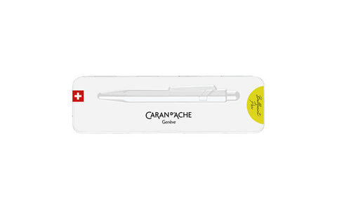 CARAN D'ACHE Kugelschreiber 849 Pop Line 849.970 gelb fluo, mit Metalletui