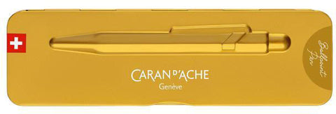 CARAN D'ACHE Kugelschreiber 849 GoldBar 849.999 gold, mit Metalletui