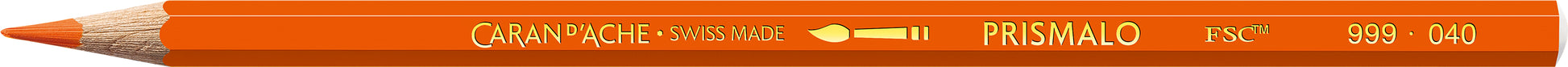 CARAN D'ACHE Farbstifte Prismalo 3mm 999.040 rotgelb