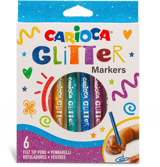 CARIOCA Fasermaler 42190 Glitter E-6