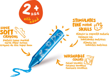 CARIOCA Wachsmalstifte E-8 42892 Baby Aquarell