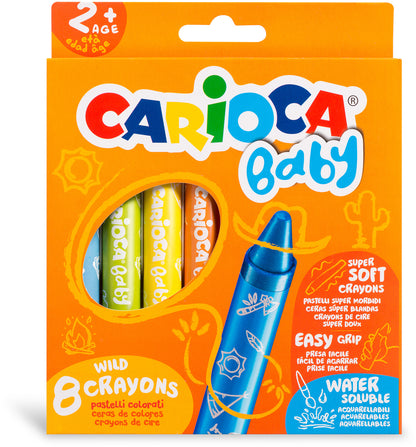 CARIOCA Wachsmalstifte E-8 42892 Baby Aquarell