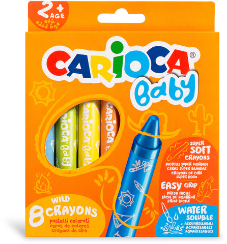 CARIOCA Wachsmalstifte E-8 42892 Baby Aquarell