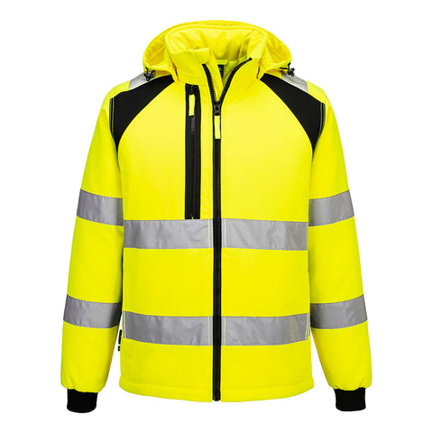 Portwest CD809 Arbeitsjacke – Gelb/Schwarz – robust & funktional