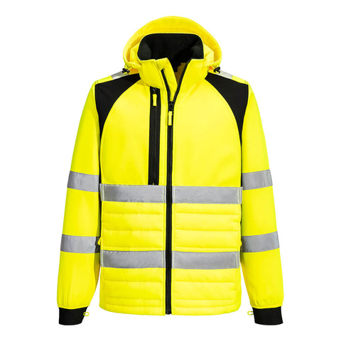 Portwest CD863 Arbeitsjacke – Gelb/Schwarz – robust & funktional