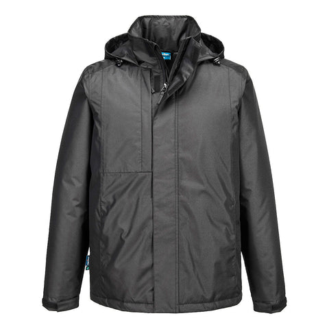 Portwest CD864 Arbeitsjacke – Metallgrau – robust & funktional