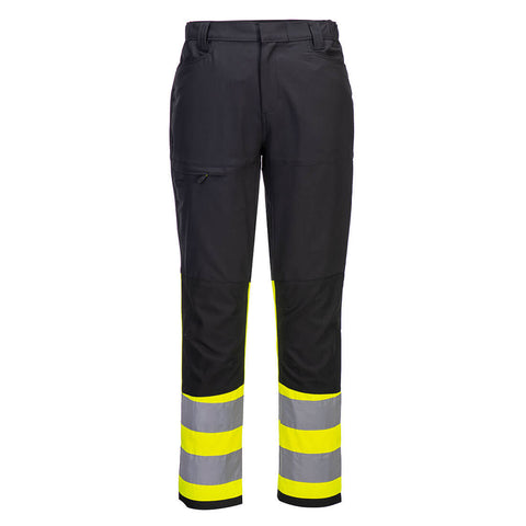 Portwest CD888 Hose – Gelb/Schwarz – strapazierfähige Arbeitshose