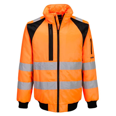 Portwest CD898 Arbeitsjacke – Orange/Schwarz – robust & funktional