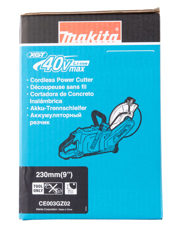 
          Akku-Trennschleifer XGT  ®
          CE003GZ02
        
