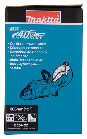 
          Akku-Trennschleifer XGT  ®
          CE004GZ
        