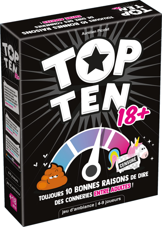 TOP TEN 18+ (FR)