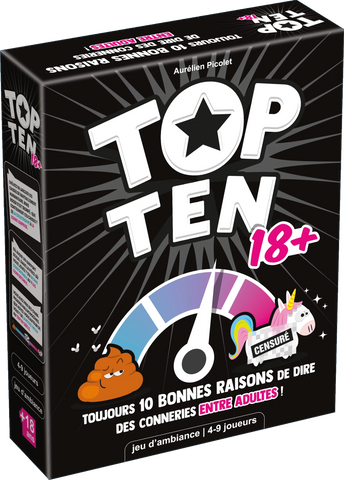 TOP TEN 18+ (FR)