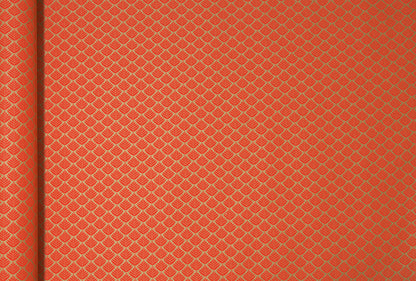 CLAIREFONTAINE Tiny Rolls Kraft rote Blumen 223825C 70g, 5x0.35m