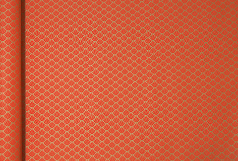 CLAIREFONTAINE Tiny Rolls Kraft rote Blumen 223825C 70g, 5x0.35m