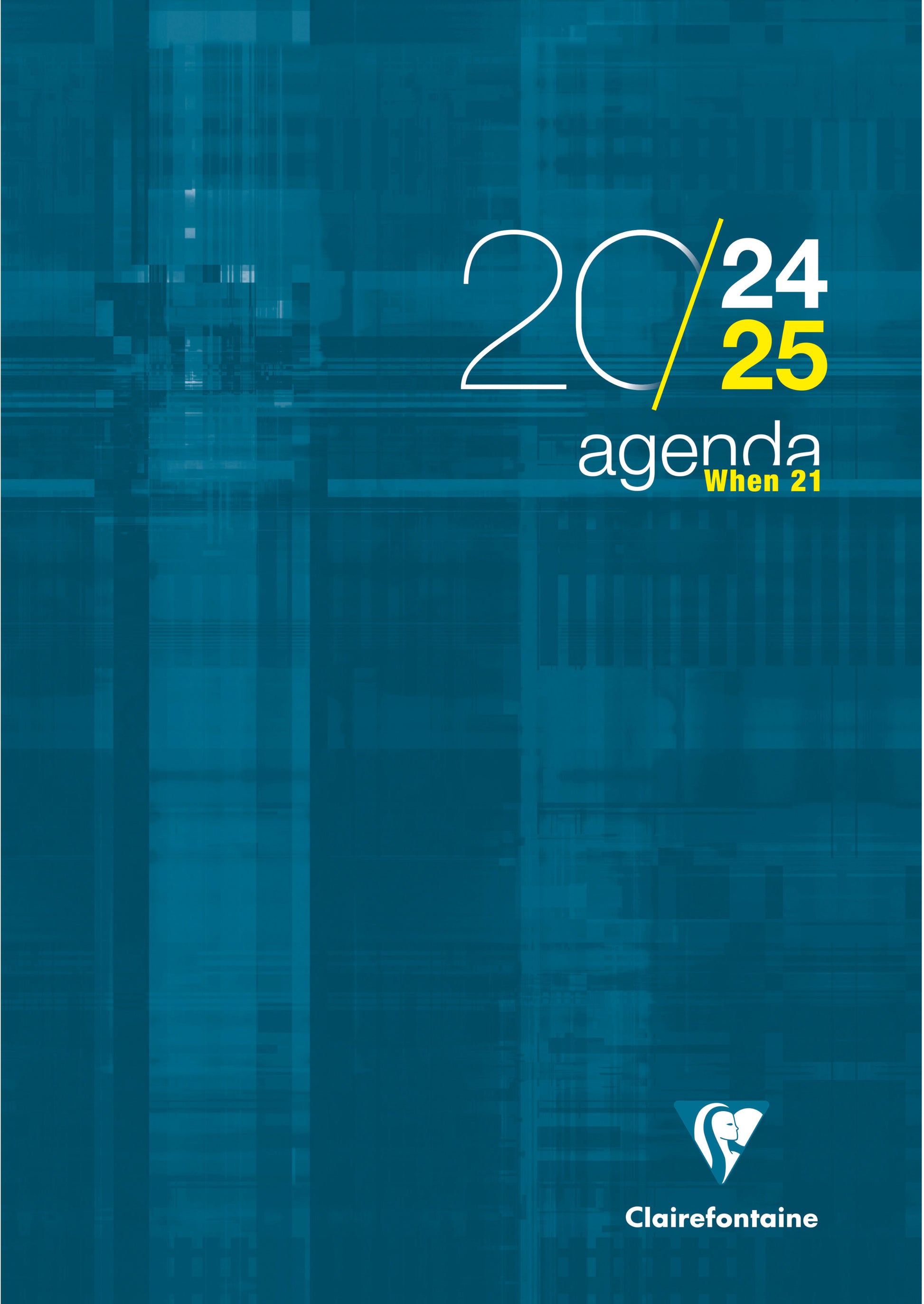 CLAIREFONTAINE Lehreragenda SAS When 21 24/25 3199C 1W/2S ass. ML 21x29.7cm