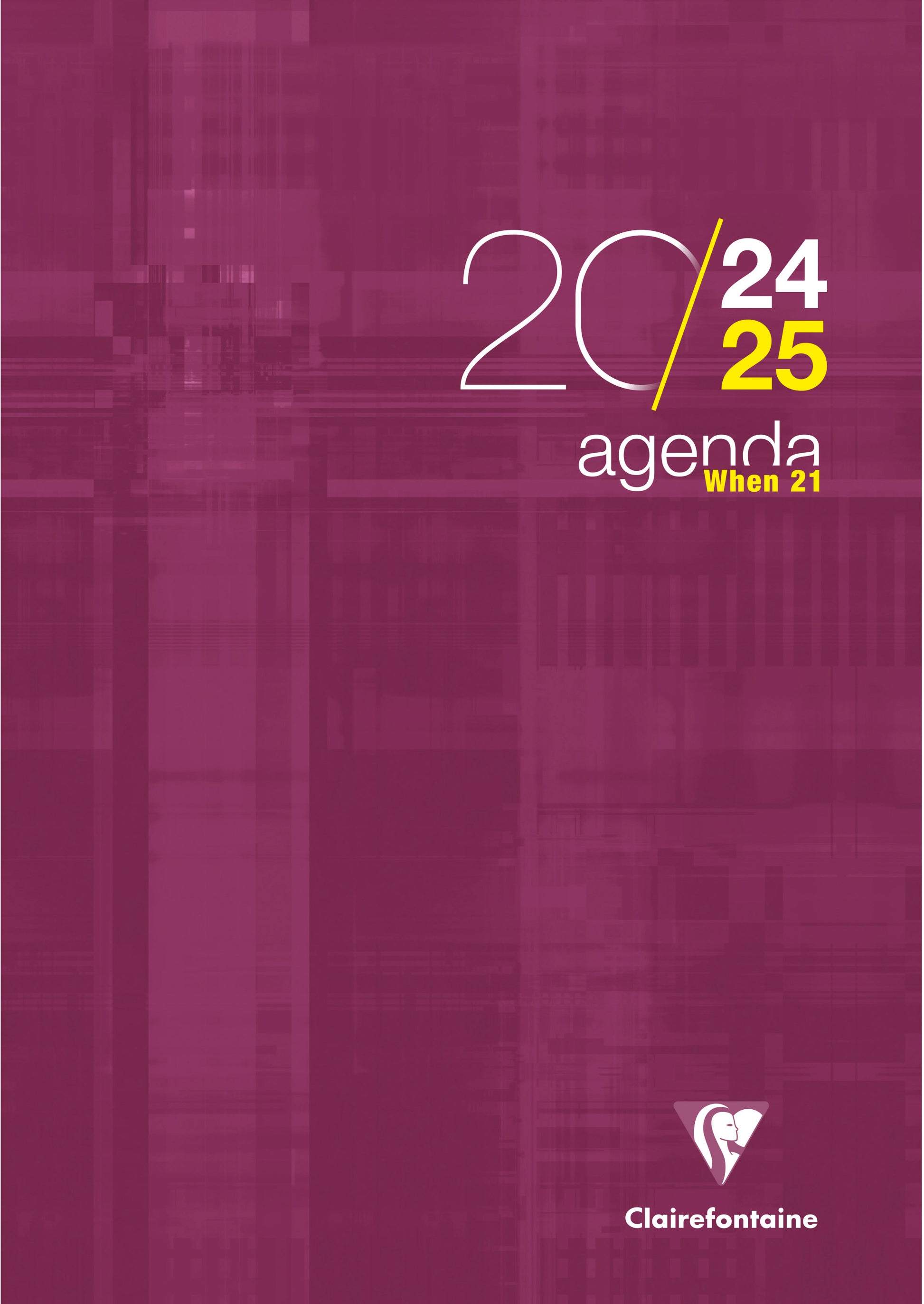 CLAIREFONTAINE Lehreragenda SAS When 21 24/25 3199C 1W/2S ass. ML 21x29.7cm