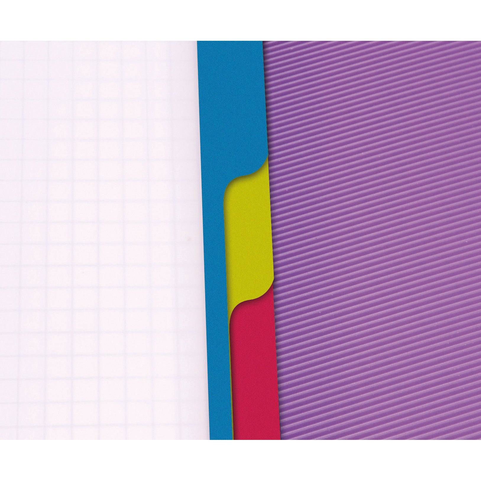 CLAIREFONTAINE LINICOLOR Heft A4+ 329155 5mm 120 Blatt