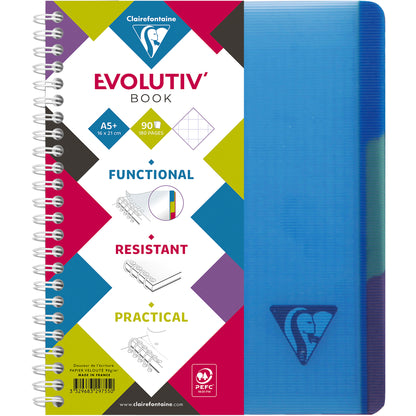 CLAIREFONTAINE LINICOLOR Heft A5+ 329755 5mm 90 Blatt