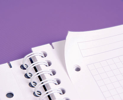 CLAIREFONTAINE LINICOLOR Heft A5+ 329755 5mm 90 Blatt