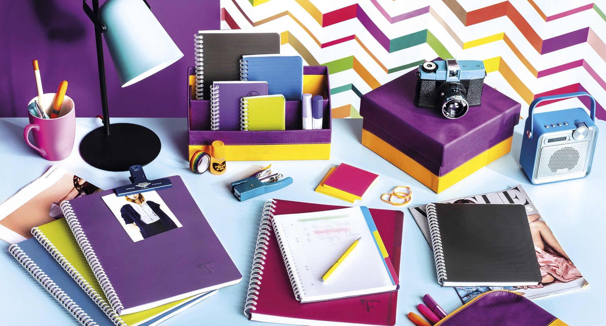 CLAIREFONTAINE LINICOLOR Heft A5+ 329756 L8+MC 90 Blatt