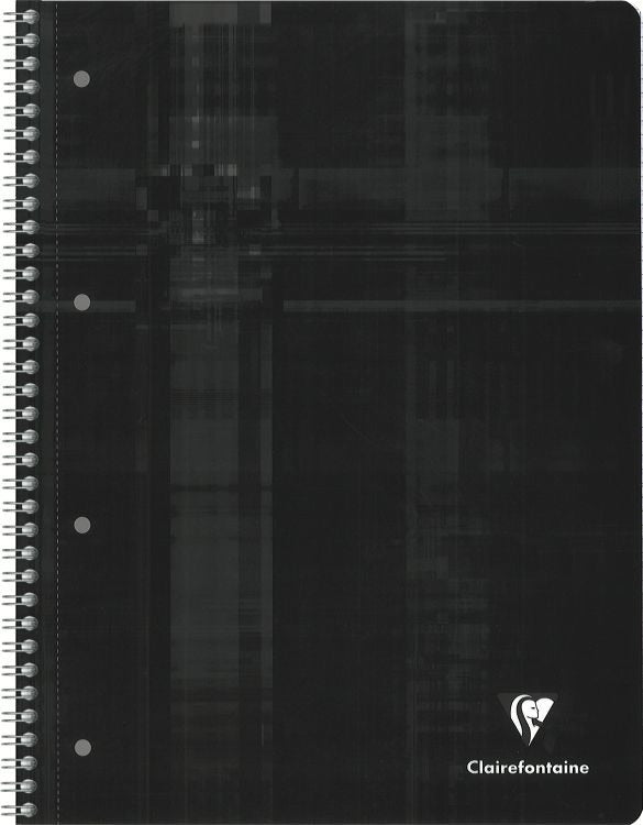 CLAIREFONTAINE Spiralheft Studium A4+ 8252 5mm, ass. 80 Blatt