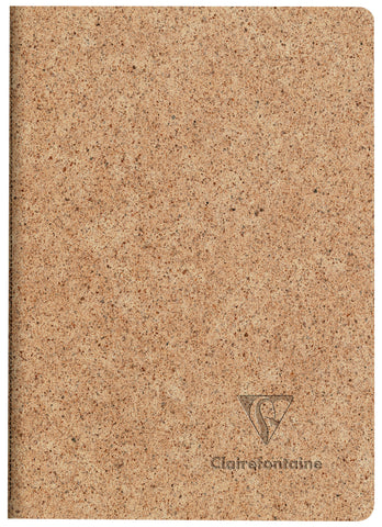 CLAIREFONTAINE Notizheft Jeans & Cocoa 83525C A6 liniert cocoa 48 Blatt