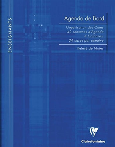 CLAIREFONTAINE Matris Lehrer-Agenda A4 9059 liniert franz. 72 Blatt