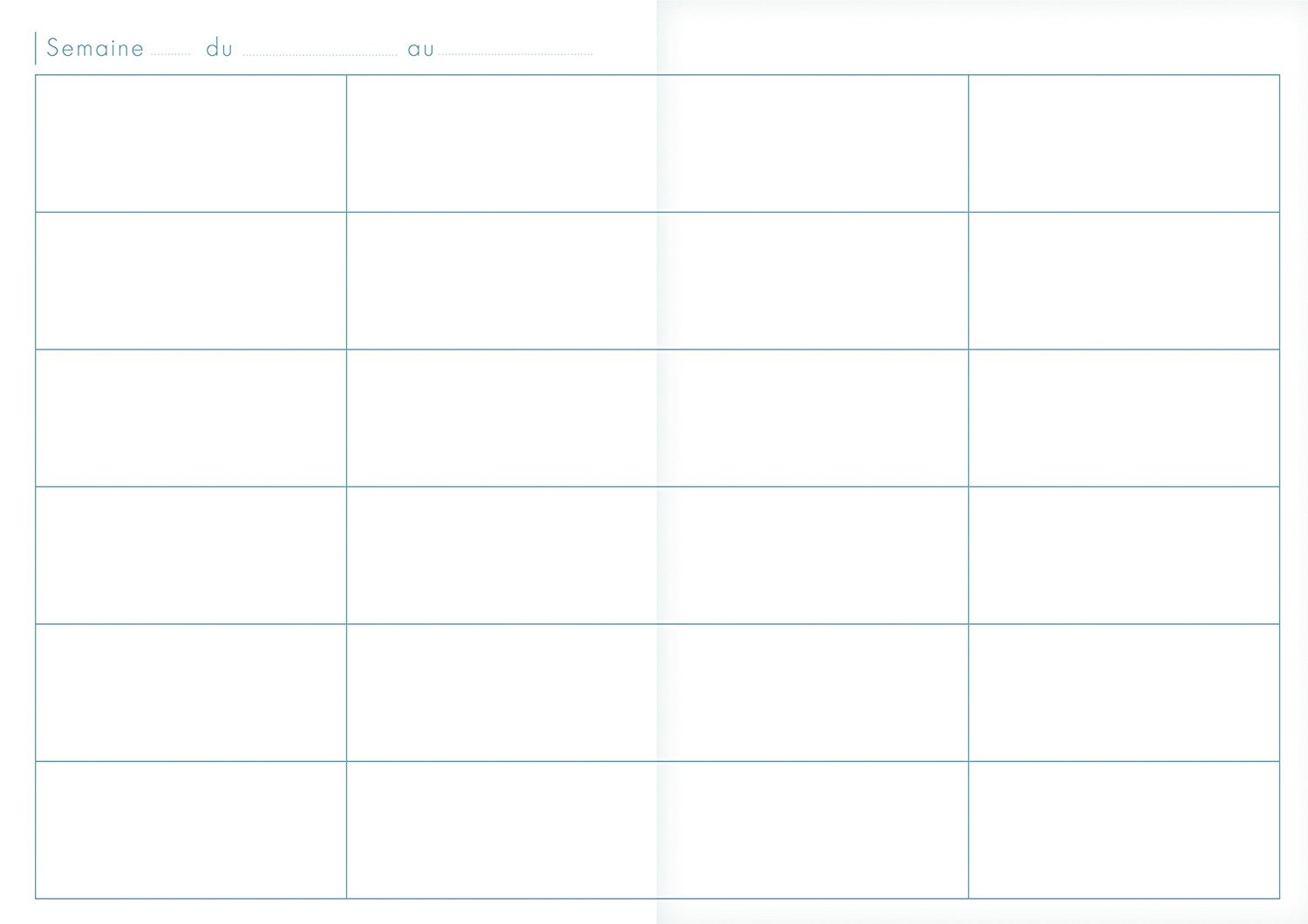 CLAIREFONTAINE Matris Lehrer-Agenda A4 9059 liniert franz. 72 Blatt