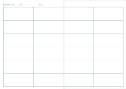 CLAIREFONTAINE Matris Lehrer-Agenda A4 9059 liniert franz. 72 Blatt