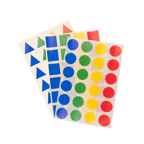 120 STICKER 40 MM 4 FARBEN