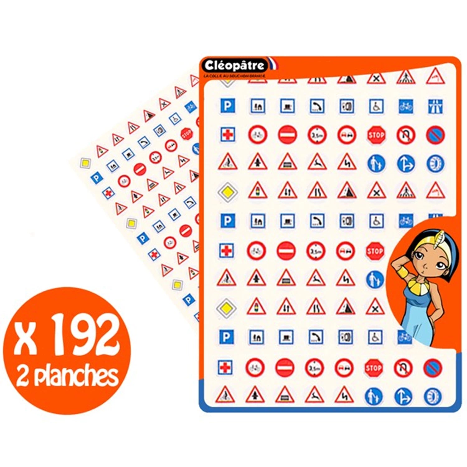192 STICKERS - STRAßENVERKEHR