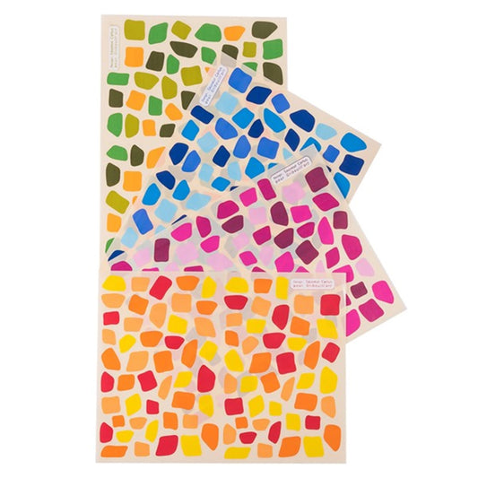 352 STICKERS BUNTE FARBEN