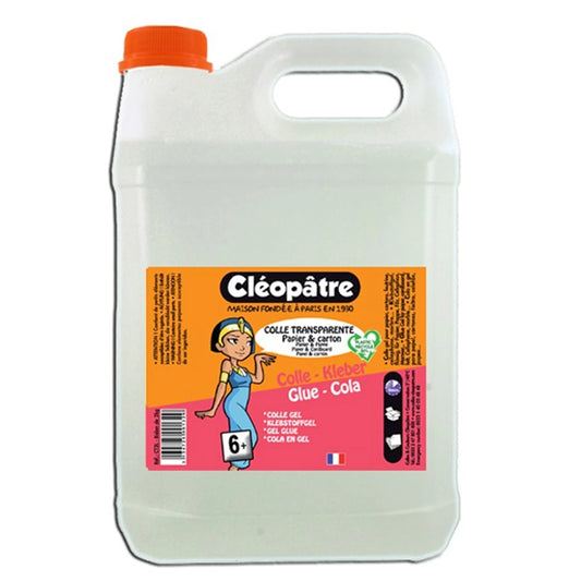 COLLE TRANSPARENTE – TRANSP. PAPIER- UND BASTELKLEBER LOSUNG