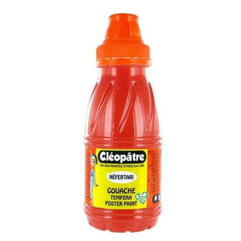 NEFERTARI – GOUACHE-TEMPERA 250ML ZINNOBERROT