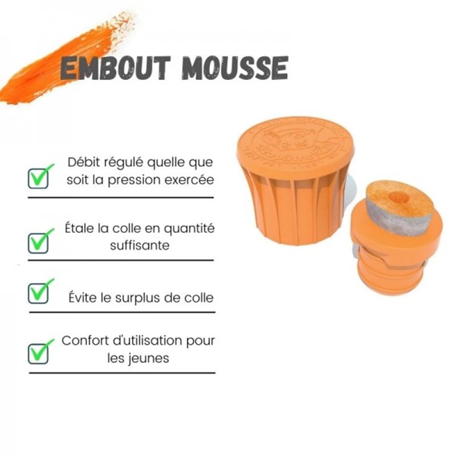 BL 1X100G + 1X25G ADHÉSIVE STARKER TRANSPARENTER BASTEL- UND