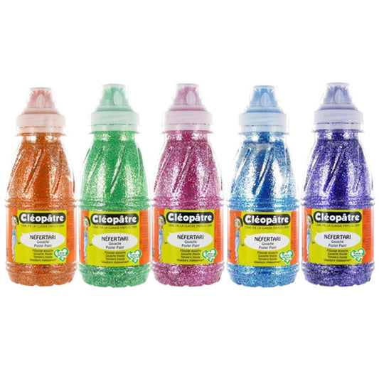 NÉFERTARI GLITTER PAINT – 5 FARBTÖNEN, JE 250ML : ORANGE, TA