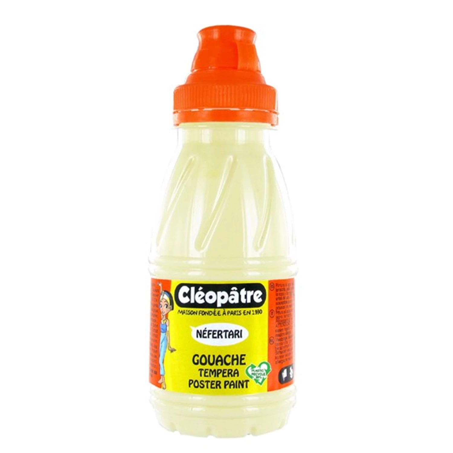 NEFERTARI – GOUACHE-TEMPERA 250ML WEIZEN (PASTELTON)