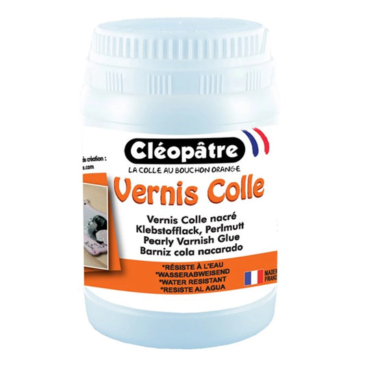 VERNIS COLLE NACRE – KLEBSTOFF MIT PERLMUTT-EFFEKT 250G